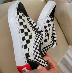 vans old skool checkerboard disarray